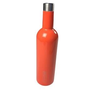 BRUMATE Winesulator Insulated Wine Canteen Bottle 25 oz. Coral Orange
